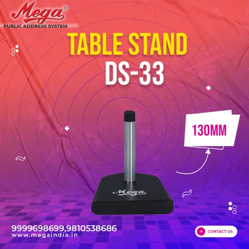 Table Stand DS 33  P.A. Microphone & Speaker Stands